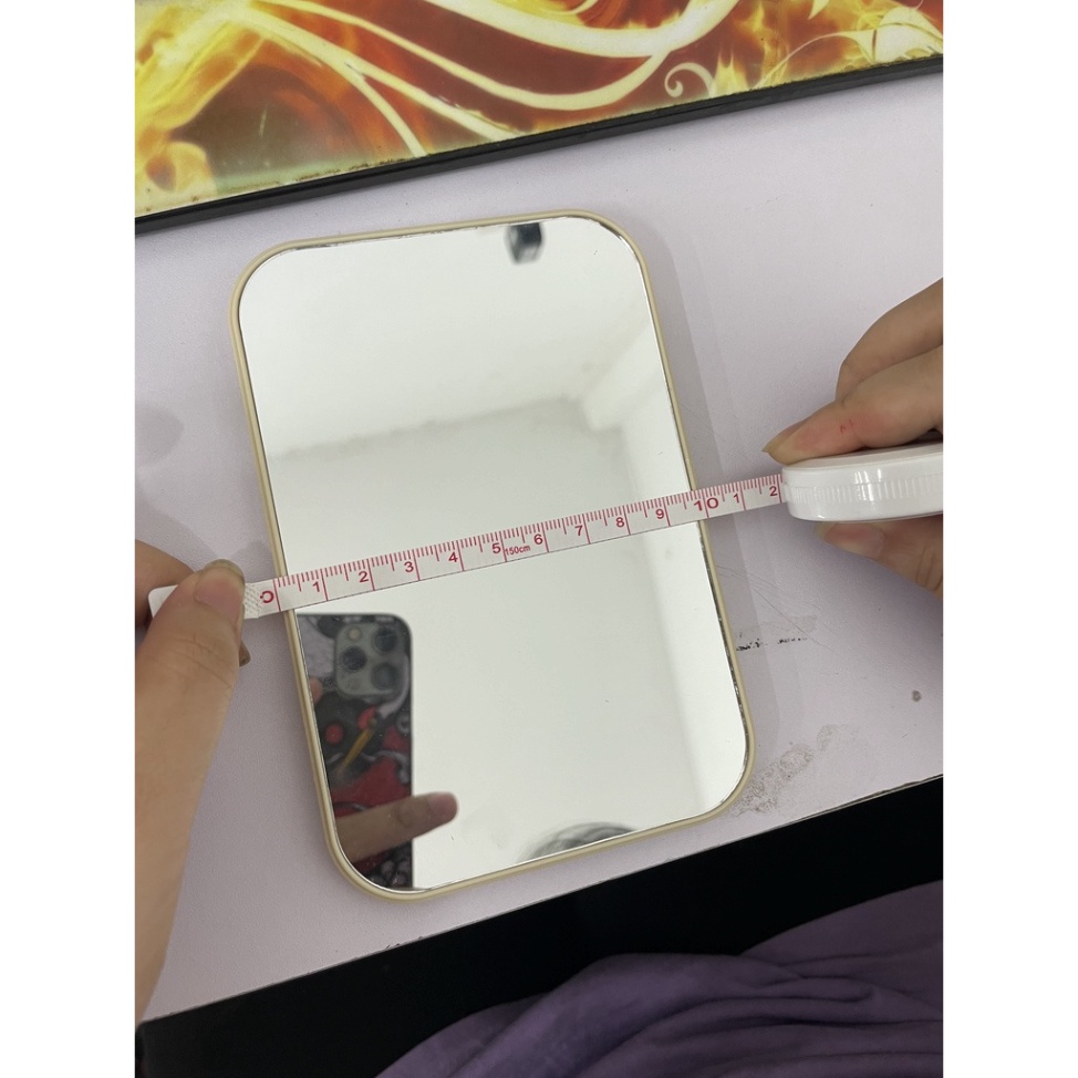 Gương soi để bàn gấp gọn mini
