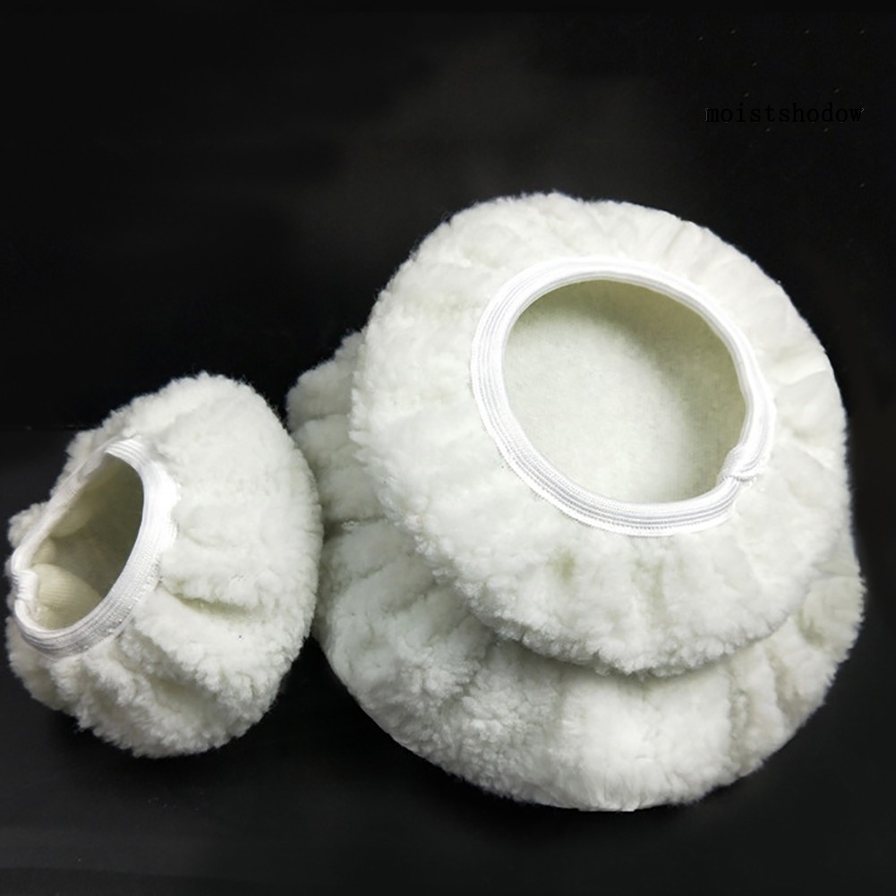 Set 2 Vỏ Bọc Đầu Máy Đánh Bóng Xe Hơi Bằng Sợi Microfiber