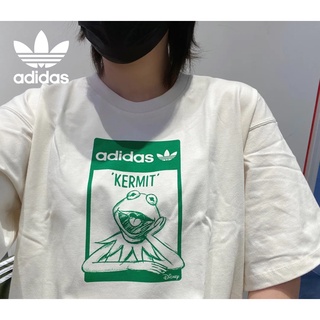 DISNEY Áo Thun Adidas Form Rộng Thời Trang Hè Năng Động Cho Nam