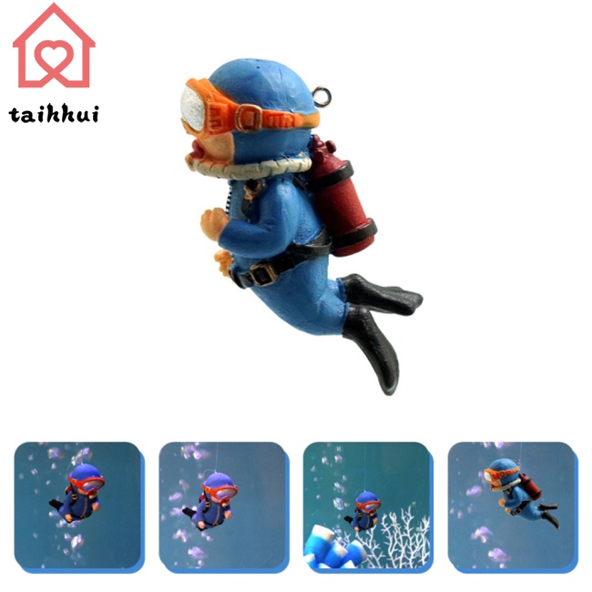 Đồ Trang Trí Hồ Cá Hình Thợ Lặn