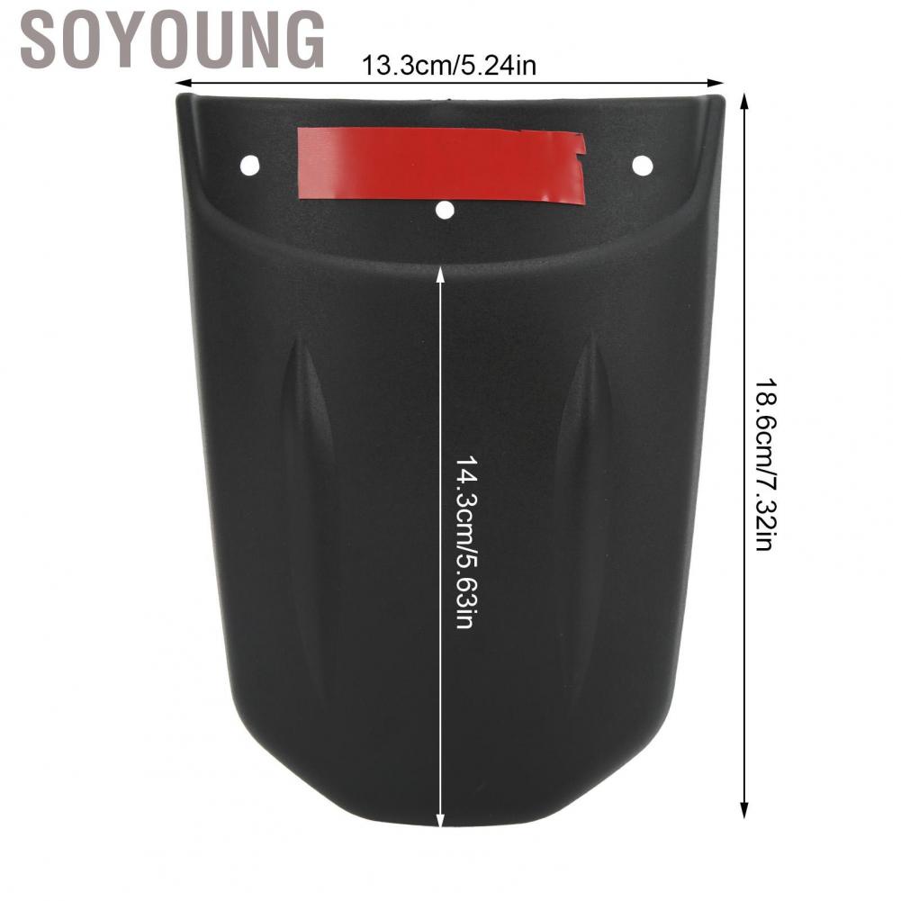 Soyoung Motorcycle Front Mudguard Protective Extension Mud Flap Replacement for CB650R 2019‑2021