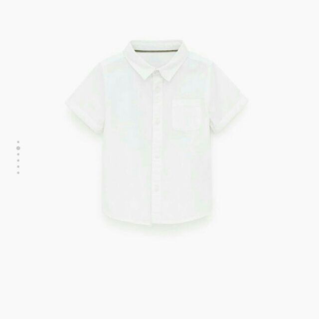 Áo sơ mi trắng zara 1-4y