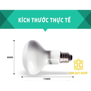 Bóng đèn uva sưởi ngày cho bò sát