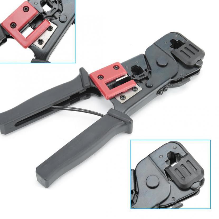 Kìm Bấm Dây RJ-45 RJ-11 RJ12 8P8C 6P2C UTP Cat5 376E | BigBuy360 - bigbuy360.vn