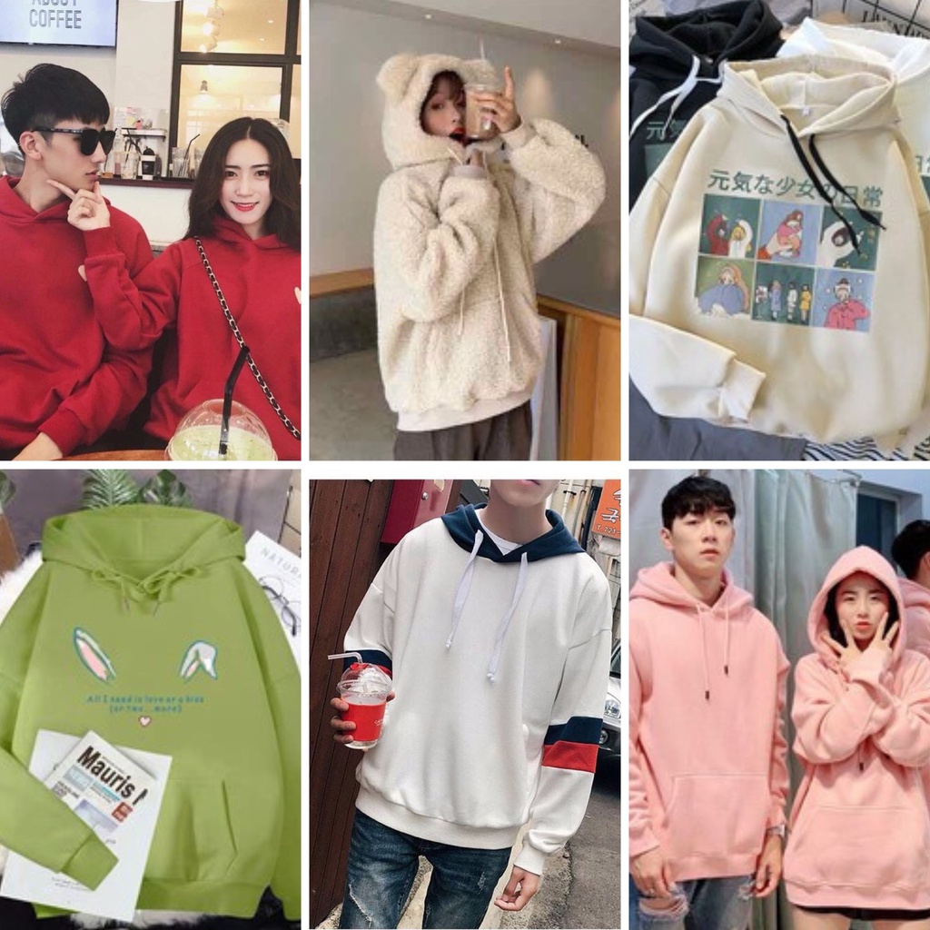 Áo hoodie xả kho giao mẫu ngẫu nhiên