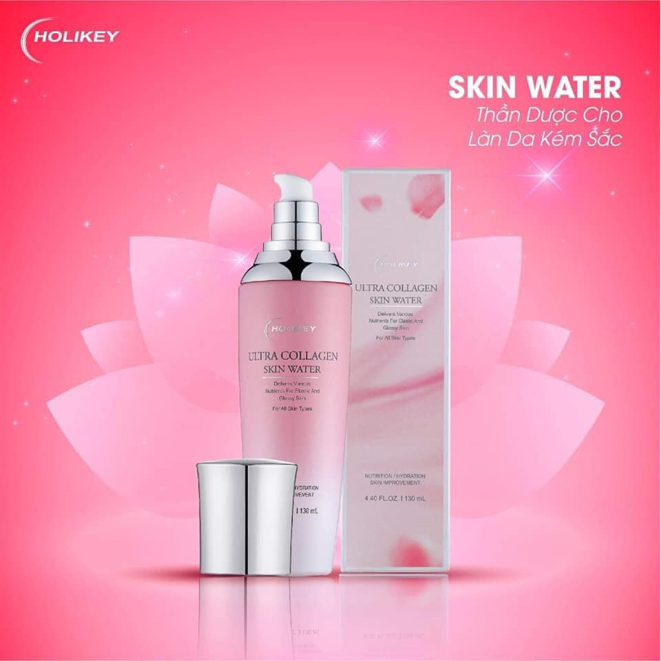 Bộ chăm sóc da chuyên sâu hỗ trợ nám tàn nhang - HOLIKEY Ultra Collagen Skin Care Set - Mỹ phẩm chính hãng hàn quốc