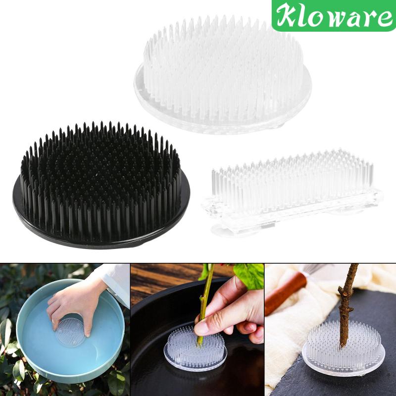 Đế Cắm Chậu Hoa Bền Bỉ Nghệ Thuật,Đế cắm hoa hình tròn đáy bằng cao su dùng cố định cành cây độc đáo