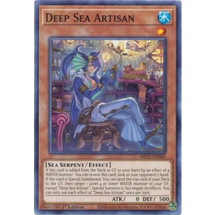 Thẻ bài Yugioh - TCG - Deep Sea Artisan / MP21-EN049'