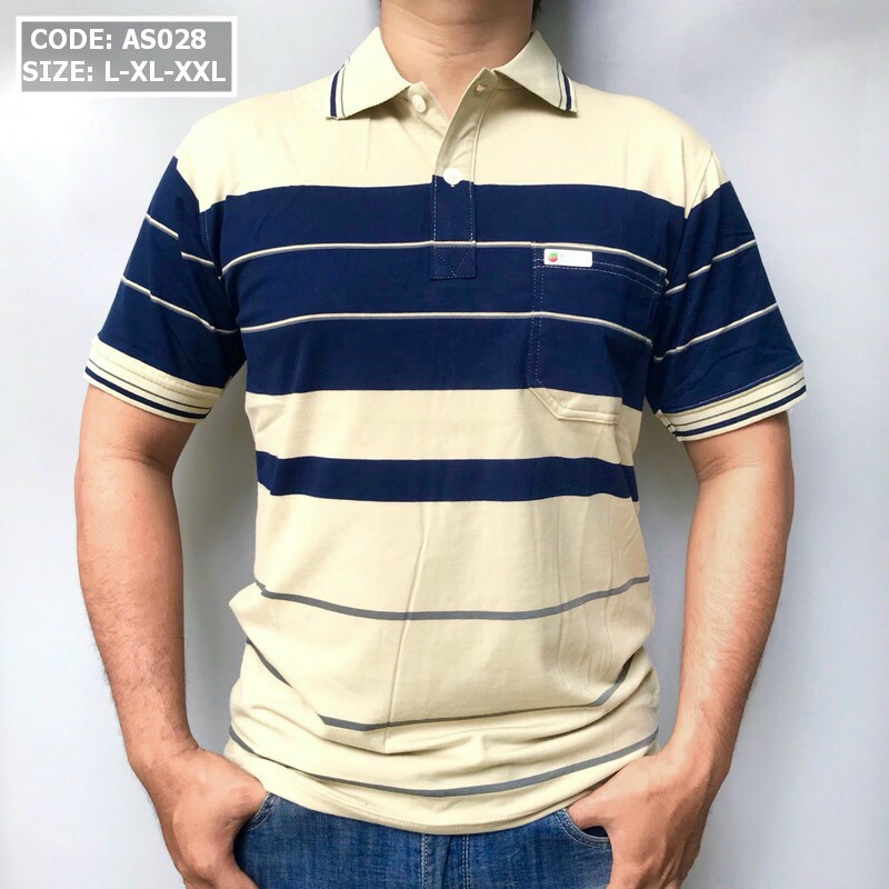 Áo polo thun nam trung niên có túi  vải cotton xuất xịn , from chuẩn lịch lãm nhiều màu- P015 | BigBuy360 - bigbuy360.vn
