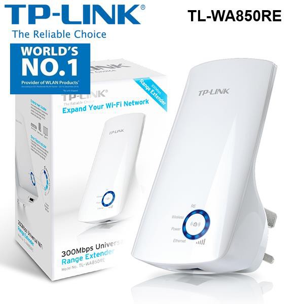 TP-Link TL-WA850RE - Bộ Mở Rộng Sóng WiFi Tốc Độ 300Mbps