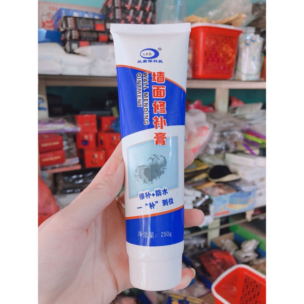 Keo Vá Tường Chống Thấm LKB 250gr - Trám Trét Vết Nứt Khe Hở Tường - Chống Mốc Ẩm Làm Sạch Tường KGP-SHOP