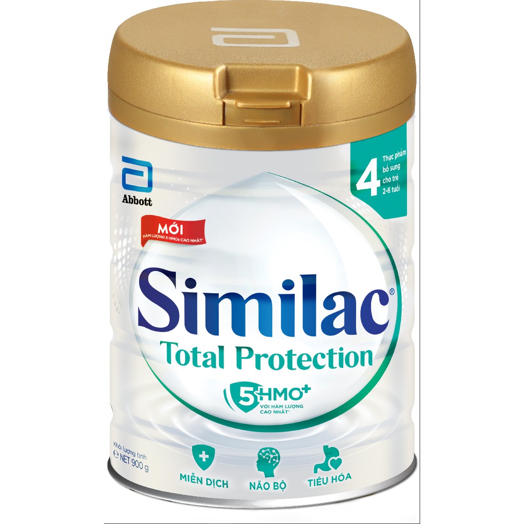 Thực phẩm bổ sung Similac Total Protection 4 900g/lon