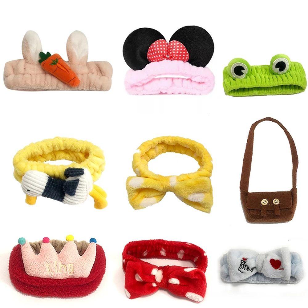 Vịt Nhồi Bông 30cm Cài Tóc Xinh Xắn Cho Búp Bê