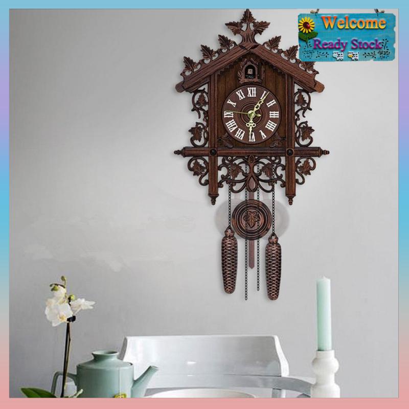 Đồng Hồ Treo Tường Bằng Gỗ Trang Trí Nhà Cửa Sáng Tạo#1