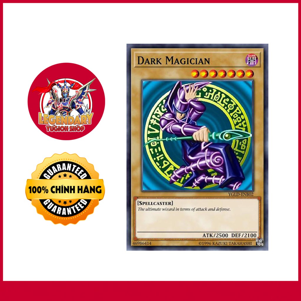 [EN][Thẻ Bài Yugioh Chính Hãng] Dark Magician - Art Gốc Anime