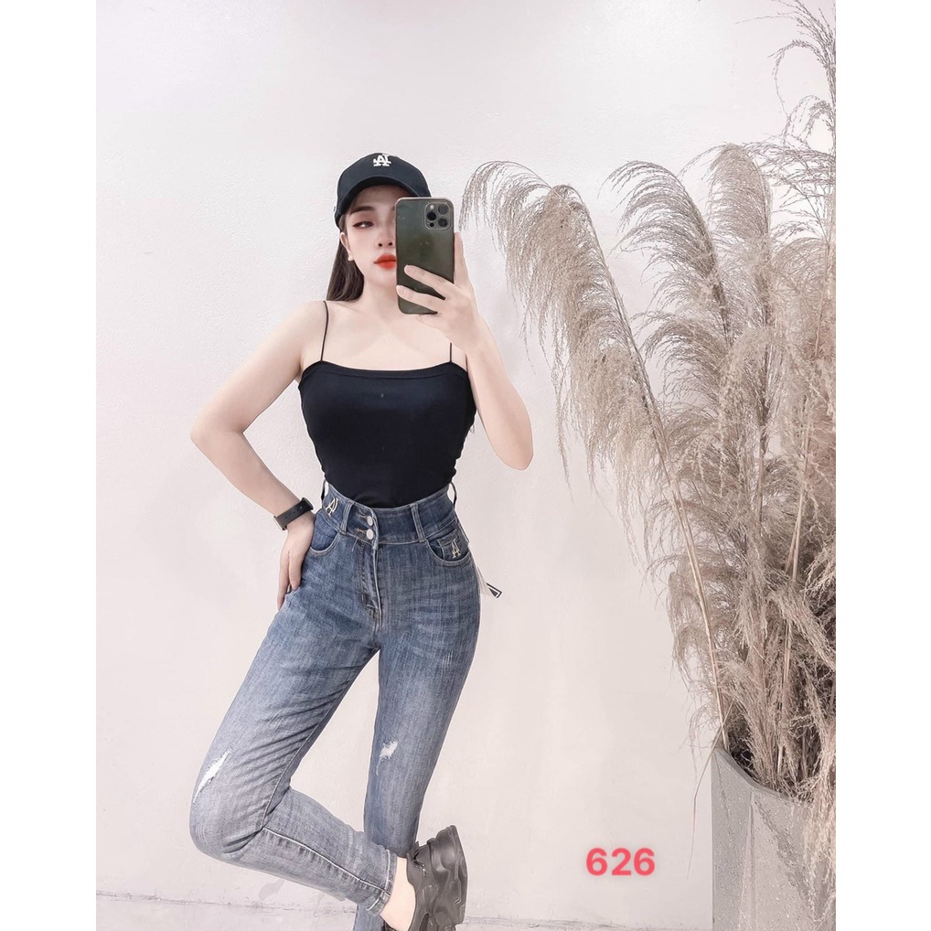 .8 MẪU Quần JEAN Nữ Lưng Cao chuần shop VNXK bao đẹp chất lượng ,bó co giãn vải dày mịn( đổi trả nếu không ưng)