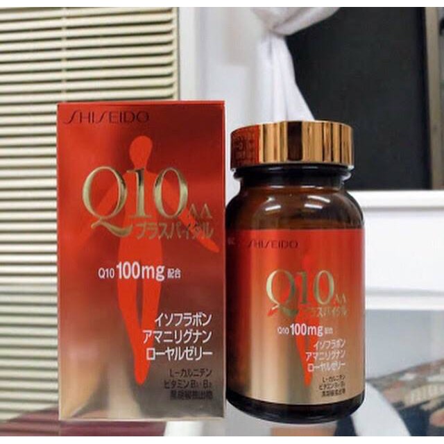 Viên uống đẹp da Shiseido Coenzyme Q10 AA 100mg
