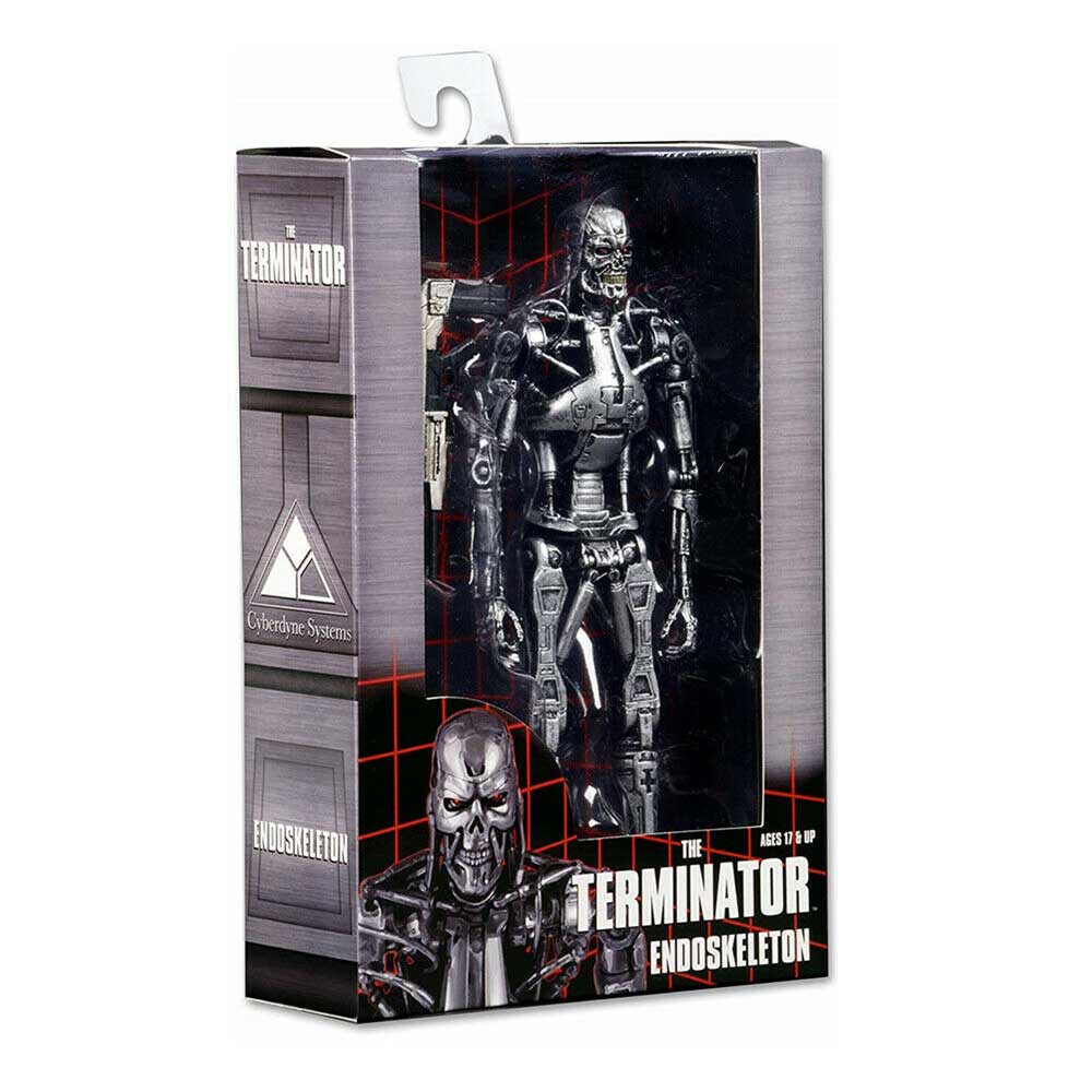 Mô hình nhân vật Kẻ hủy diệt NECA T800 ENDOSKELETON 7" Arnold Schwarzenegger