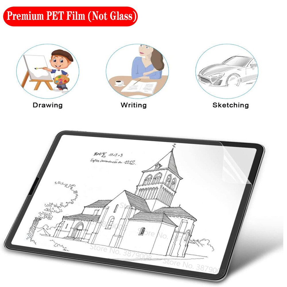 Miếng dán bảo vệ màn hình cảm ứng chống trượt cho SAMSUNG GALAXY TAB S6 LITE 10.4&quot; SM-P610 SM-P615