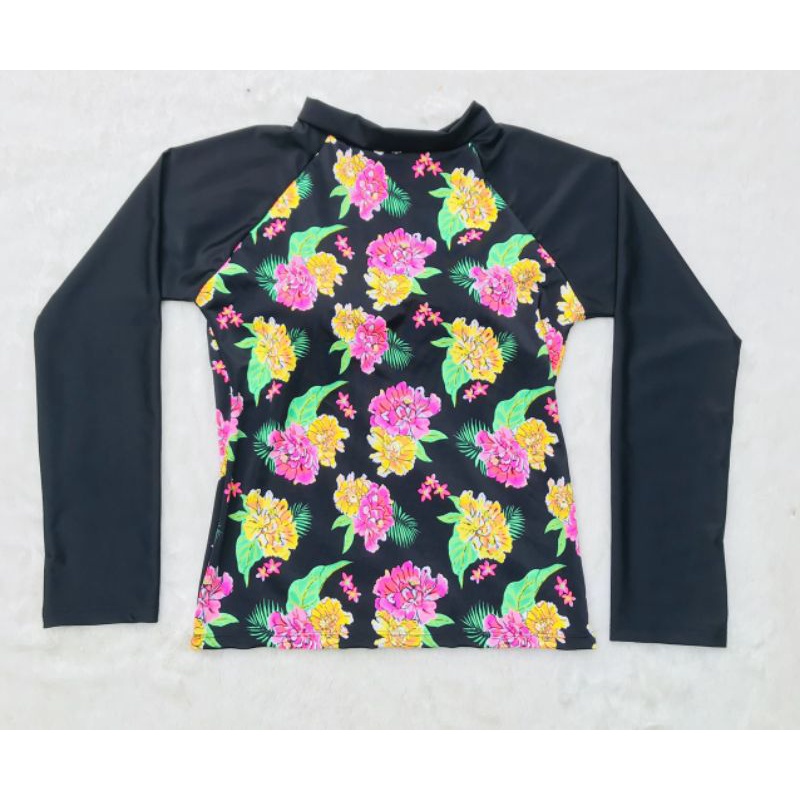 25 Mẫu Sẵn Mút Ngực Áo Bơi Lẻ Tay Dài Hoạ Tiết Free Size