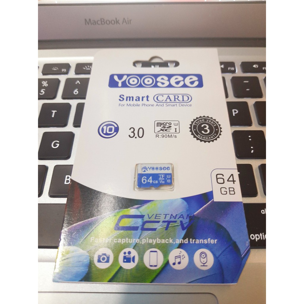 Thẻ nhớ micro 64Gb Yoosee 90mb/s | BigBuy360 - bigbuy360.vn