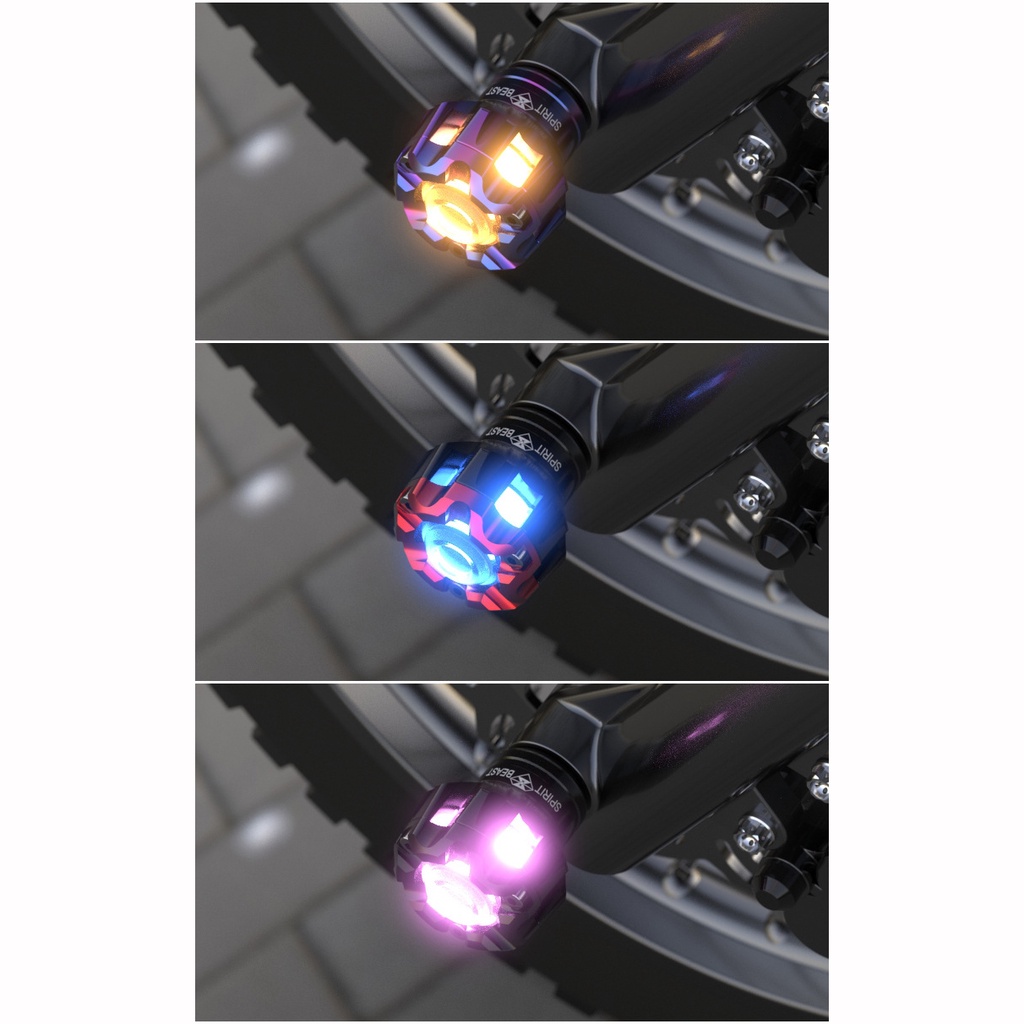 Chống Đổ Bánh Trước Có Đèn Led Spirit Beast L3 Chính Hãng