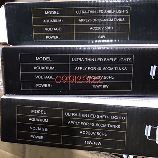 Đèn led hồ cá kích thước từ 40 - 60cm