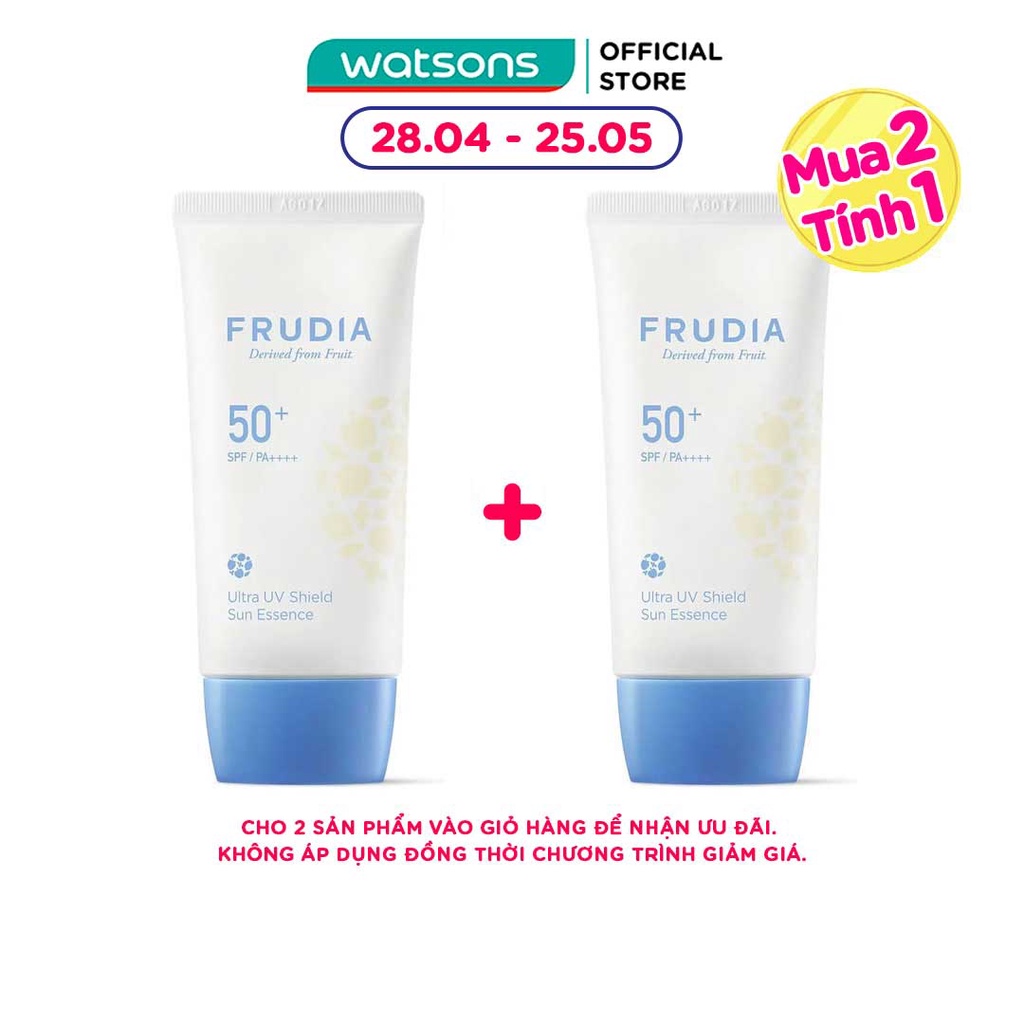 Tinh Chất Chống Nắng Frudia Ultra Uv Shield Sun Essence 50+ SPF/PA++++ Dưỡng Ẩm Ngăn Ngừa Tia Uv 50g