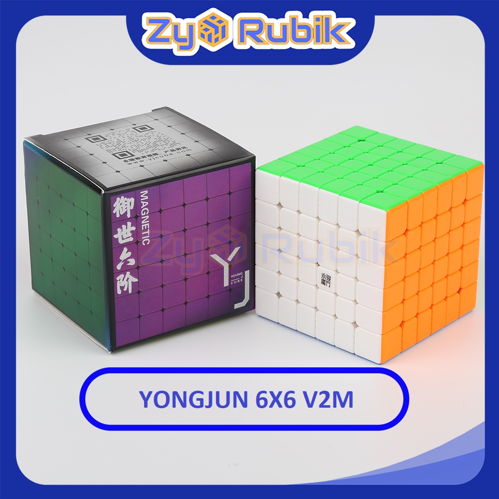 Rubik 6x6 - YJ - Đồ Chơi Trí Tuệ - Khối Lập Phương 6 Tầng Stickerless  - Zyo Rubik
