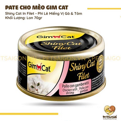 [CHÍNH HÃNG] PATE GIMCAT DÀNH CHO MÈO LON 70G