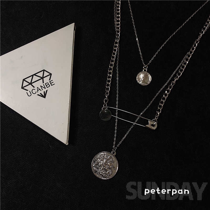 Vòng cổ nhiều lớp phong cách Âu Mỹ thời trang cá tính