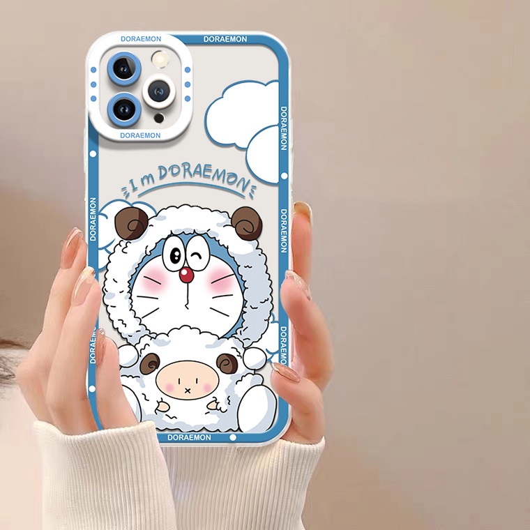 Ốp Điện Thoại Silicon TPU Mềm Trong Suốt In Họa Tiết Dễ Thương Cho IPhone 14 Pro Max 13 12 11 XS XR X 8 7 6S Plus