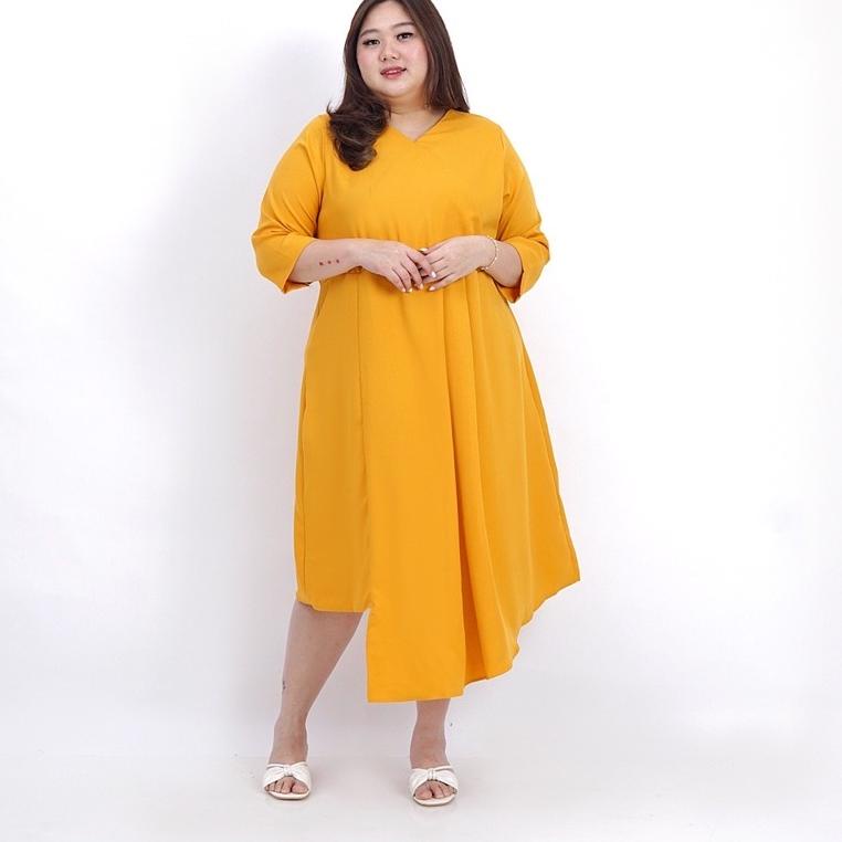 (Mã 889) Đầm MAXI JUMBO RAMPLE Kích Thước Lớn LD 120cm XXL XXL Qua PLUS SIZE Trang Trọng Kiểu Hàn Quốc Đơn Giản Cho Bà Bầu Đi Làm Việc Tiệc Tùng Mẫu Mới Nhất