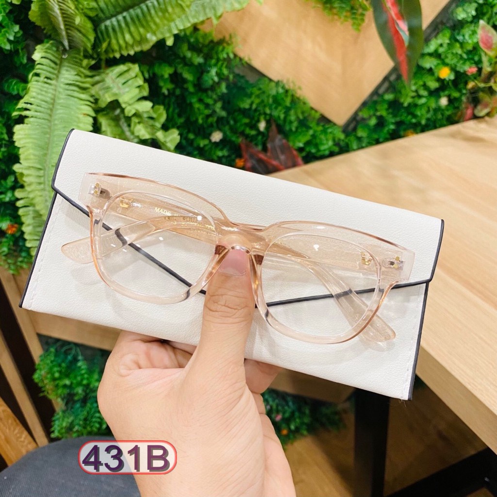 Mắt Kính Thời Trang Hot Trend 2 Chấm Dọc Soudside Hàn Quốc Cực Đẹp - Hazo