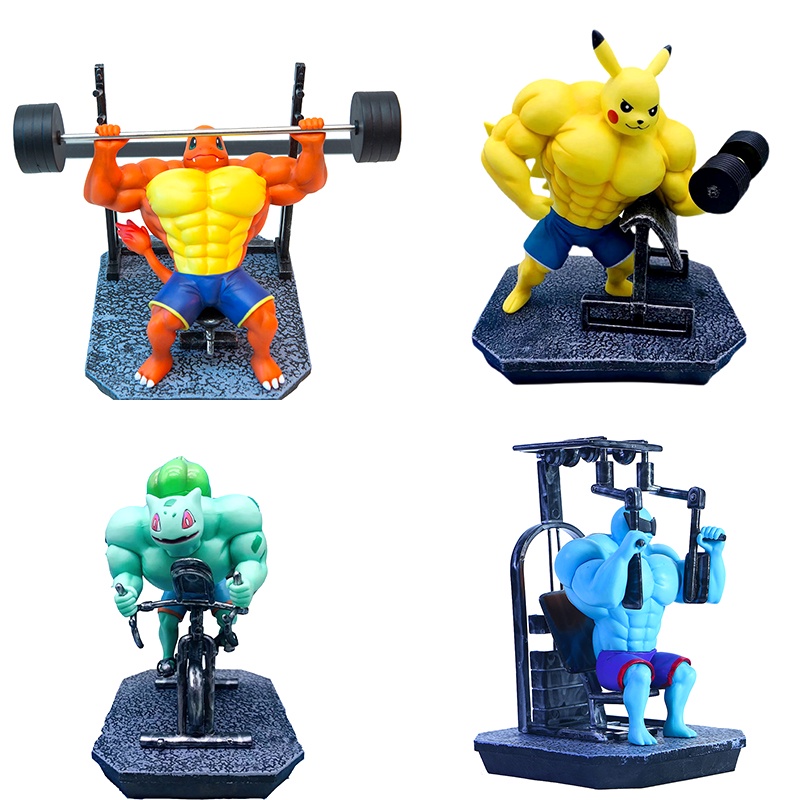 Mô Hình Đồ Chơi Pikachu Bằng PVC Trang Trí Xe Hơi