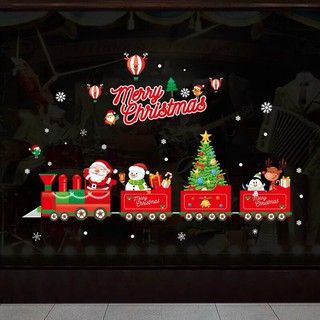 decal Dán Kính Trang Trí noel