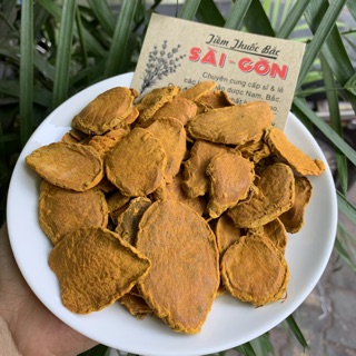 Nghệ Vàng Thái Lát khô 100g