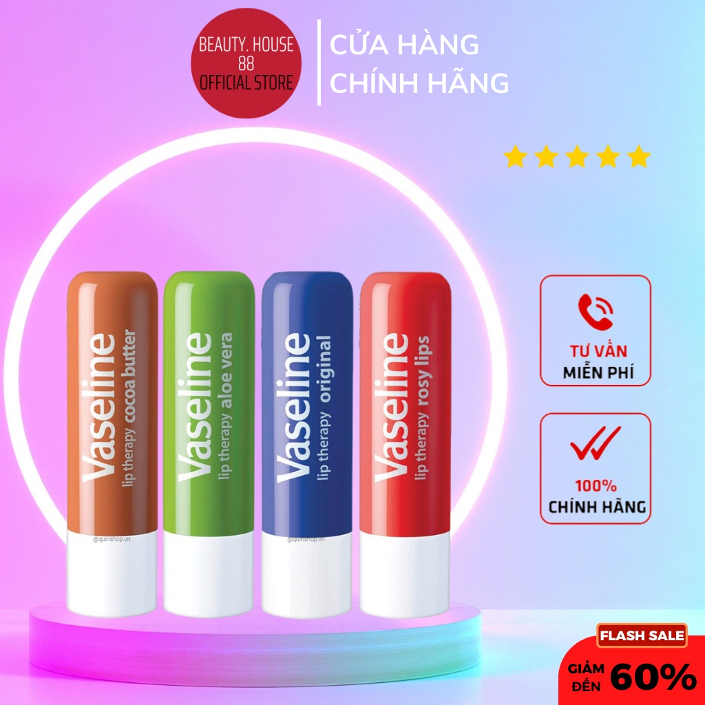 Son Dưỡng Môi Vaseline Stick 4.8g (DẠNG THỎI)