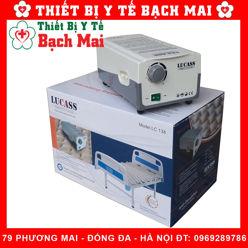 ĐỆM HƠI CHỐNG LỞ LOÉT LUCASS LC-138 Công Nghệ Mỹ