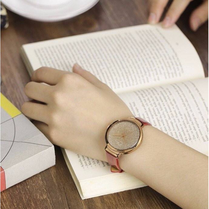 Đồng hồ thời trang nữ Viser VS03 mặt vát cực đẹp mặt to cá tính | BigBuy360 - bigbuy360.vn