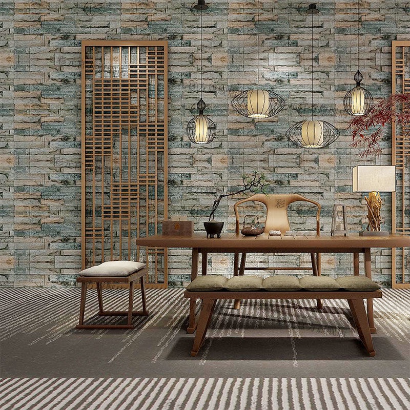 Xốp dán tường 3d Miếng Dán Tường Bằng Xốp Họa Tiết Gạch 3D Cỡ Lớn Chống Thấm Nước Trang Trí Nhà Cửa