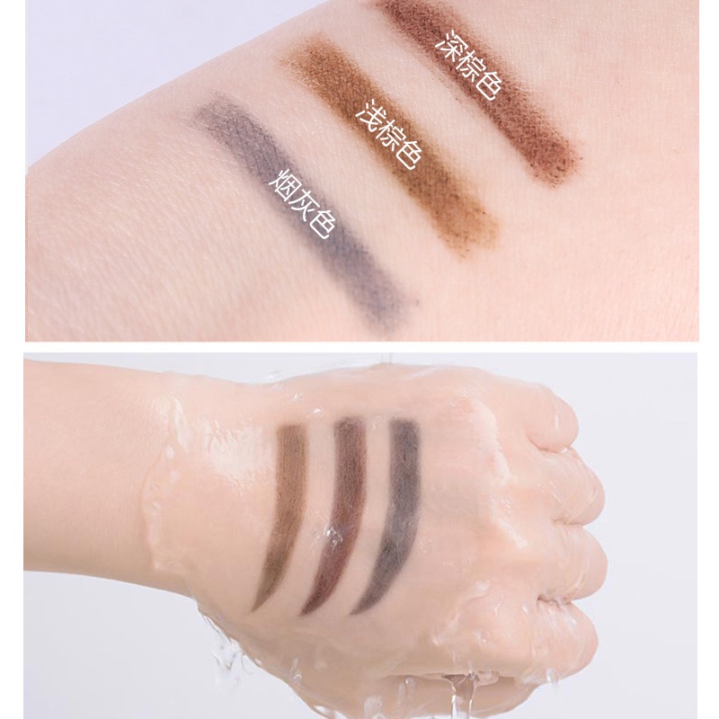 [Hàng mới về] Chì kẻ lông mày CZEL ba chiều tự nhiên hai đầu tự động chống thấm nước chống thấm mồ hôi