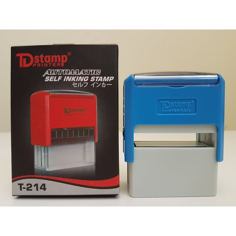 Khắc dấu tên 1 hoặc 2 dòng TDstamp T214