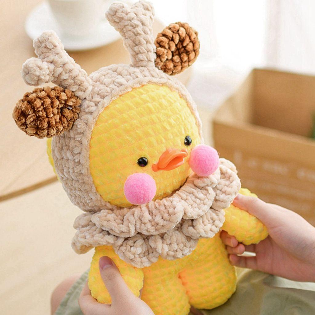LILYES Cuộn Len Đan Sợi Móc Mềm Mại