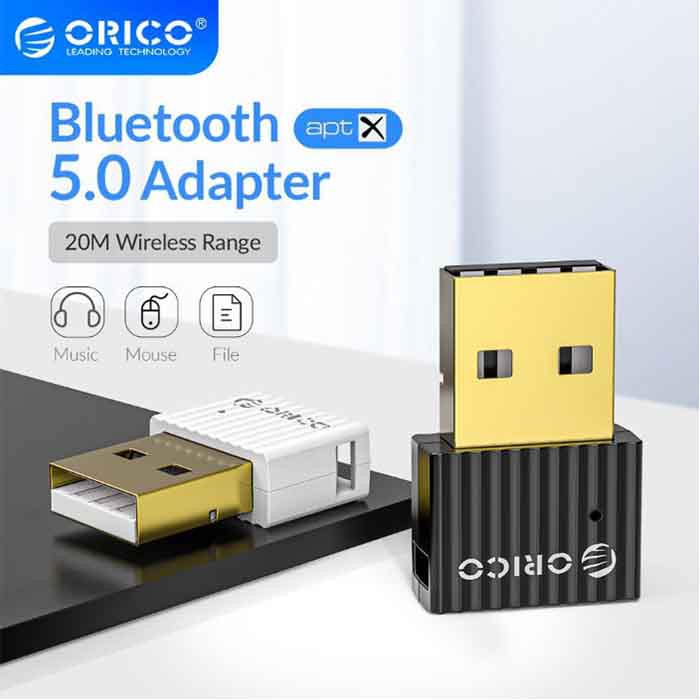 USB Bluetooth 5.0 ORICO BTA-508 – CHÍNH HÃNG ORICO – Hỗ trợ kết nối Bluetooth từ máy tính với các thiết bị khác