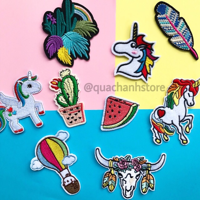 Patch unicorn (sticker ủi)