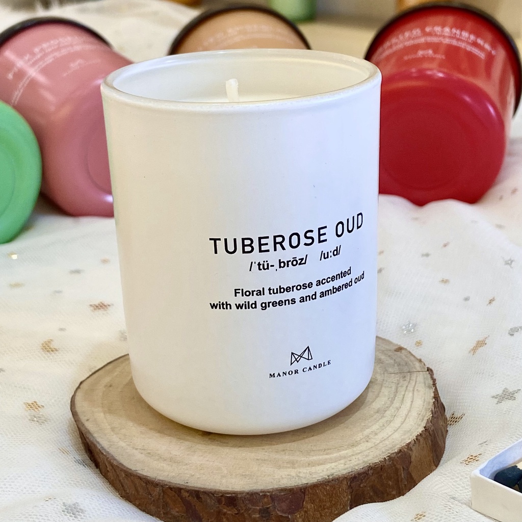 Nến thơm Manor Candle không khói an toàn - Size 4oz 114g - đủ 6 mùi hương