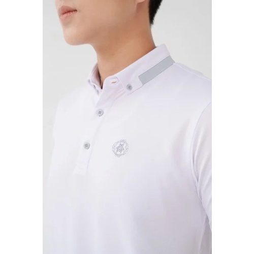 Áo thun polo nam cao cấp Merriman mã THMTS047 màu trắng