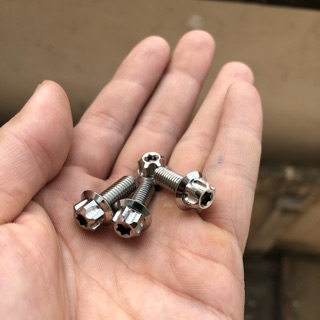 Ốc inox 304 đầu CNC - 6li1 (m5x10) - 6li15 (m6x15) -  gắn cho nhiề loại xe