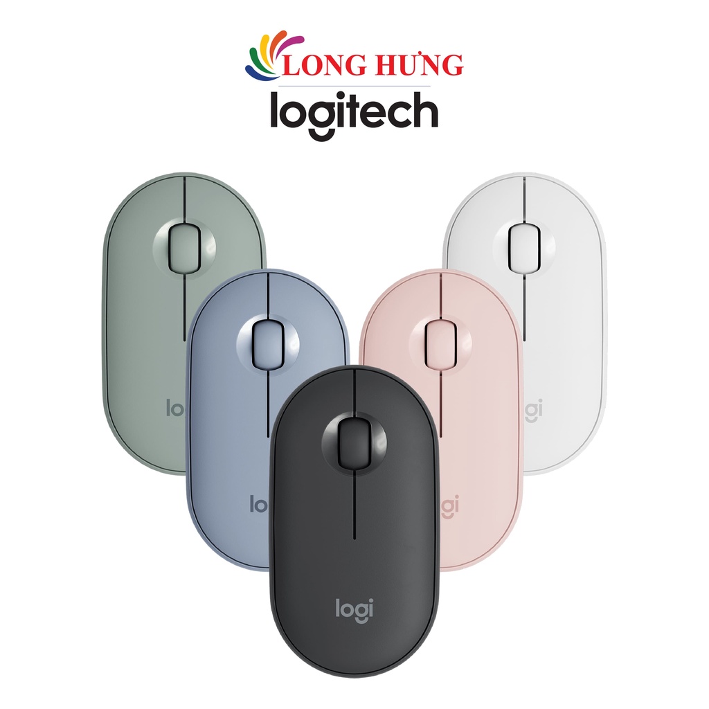 Chuột không dây Logitech Pebble M350 - Hàng chính hãng